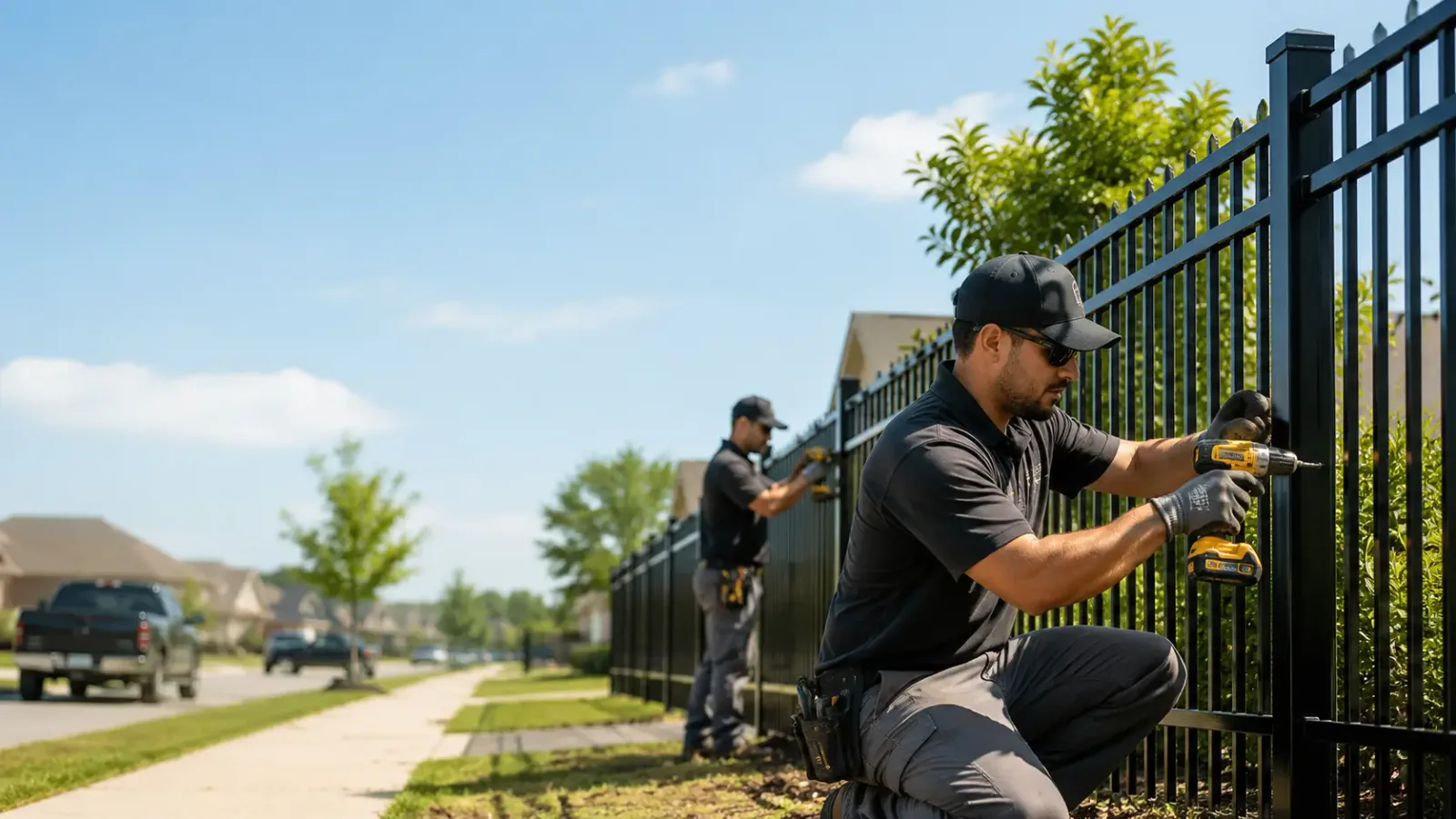 Metal Fence Installation in Acosta, PA
